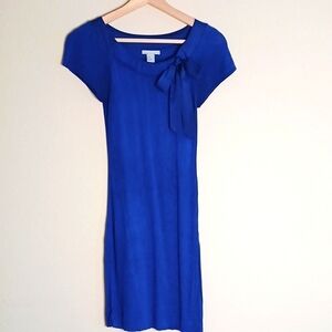 H&M Blue Bow Dress Size XS